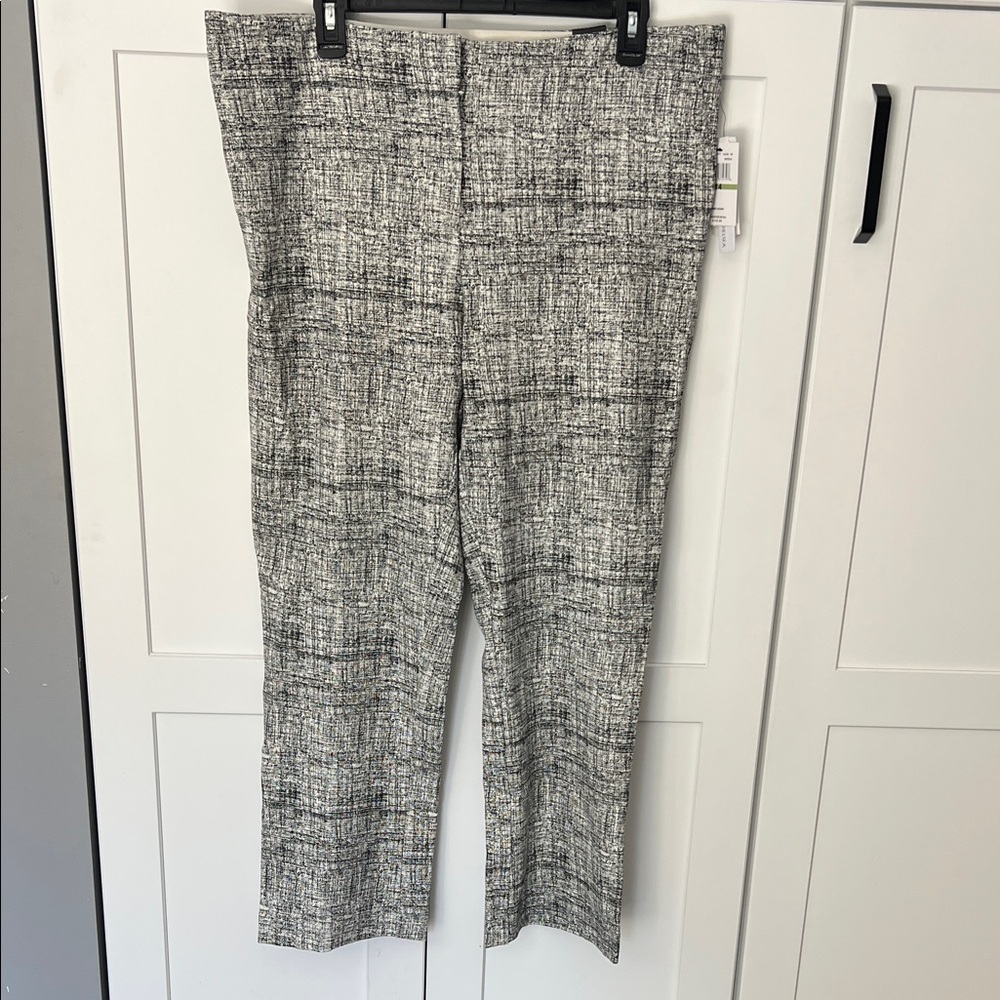Amanda & Chelsea Black and White Straight Leg Pants